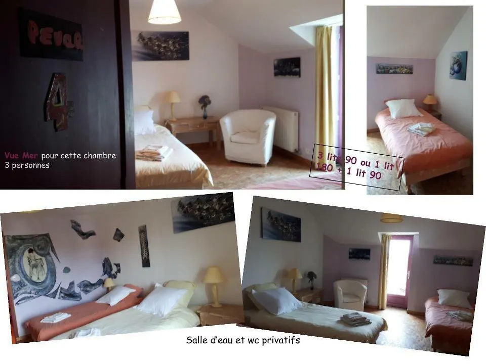 Les Hortensias Gr 34 - Chambres D'Hotes Trevou-Treguignec Bed & Breakfast