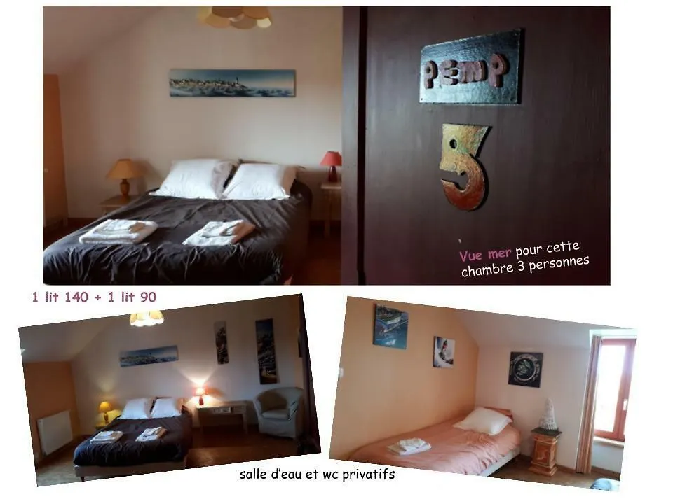 Les Hortensias Gr 34 - Chambres D'Hotes Trevou-Treguignec 0*,  France