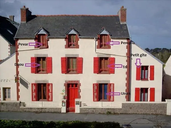 Les Hortensias Gr 34 - Chambres D'Hotes Trevou-Treguignec 0*,  France